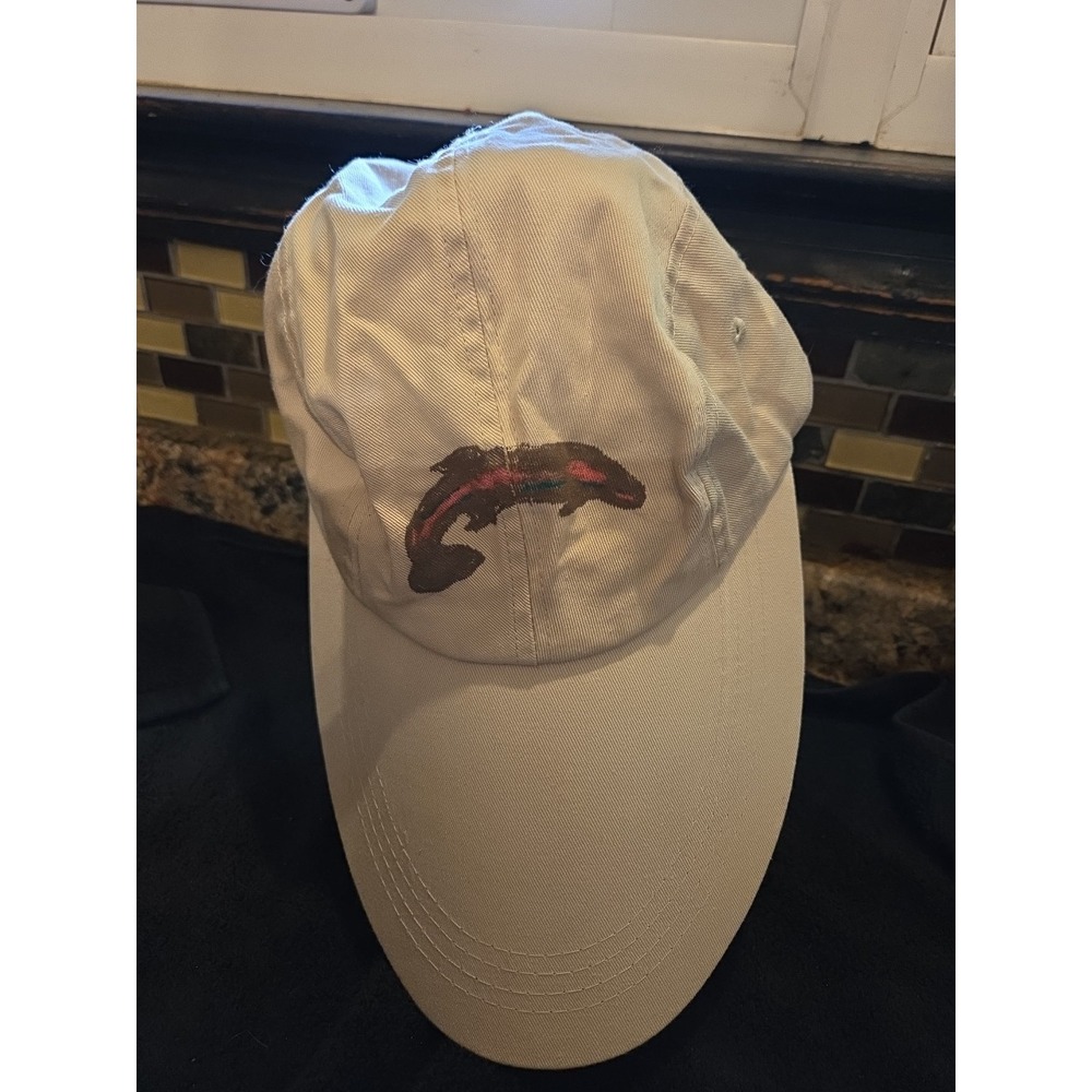 Vintage Philadelphia Rapid Transit Long Bill Cap, Fish Motif,  Outdoors,  Beach,